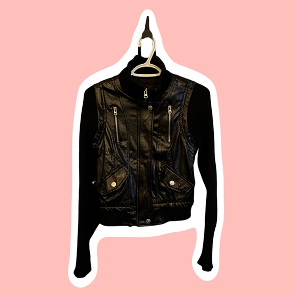 Beverley Hills Polo Club Faux Leather Jacket - Picture 1 of 3